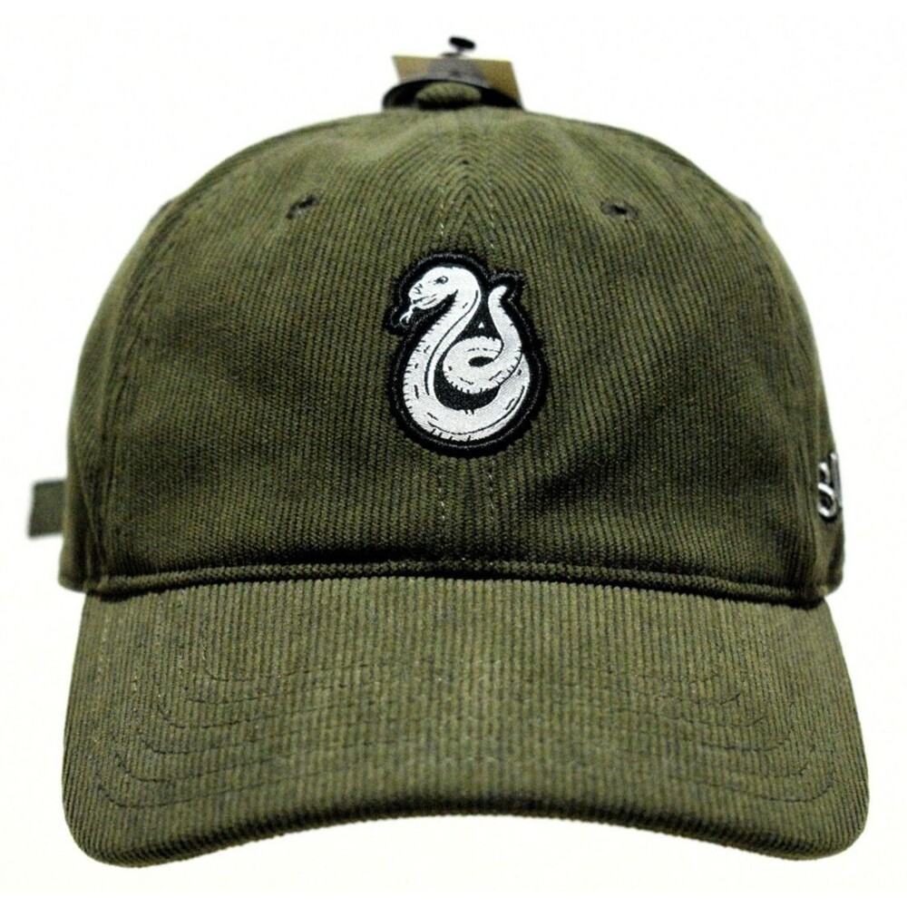 Harry Potter Slytherin Serpent Corduroy Ball Cap Box Lunch Exclusive Hat New NWT